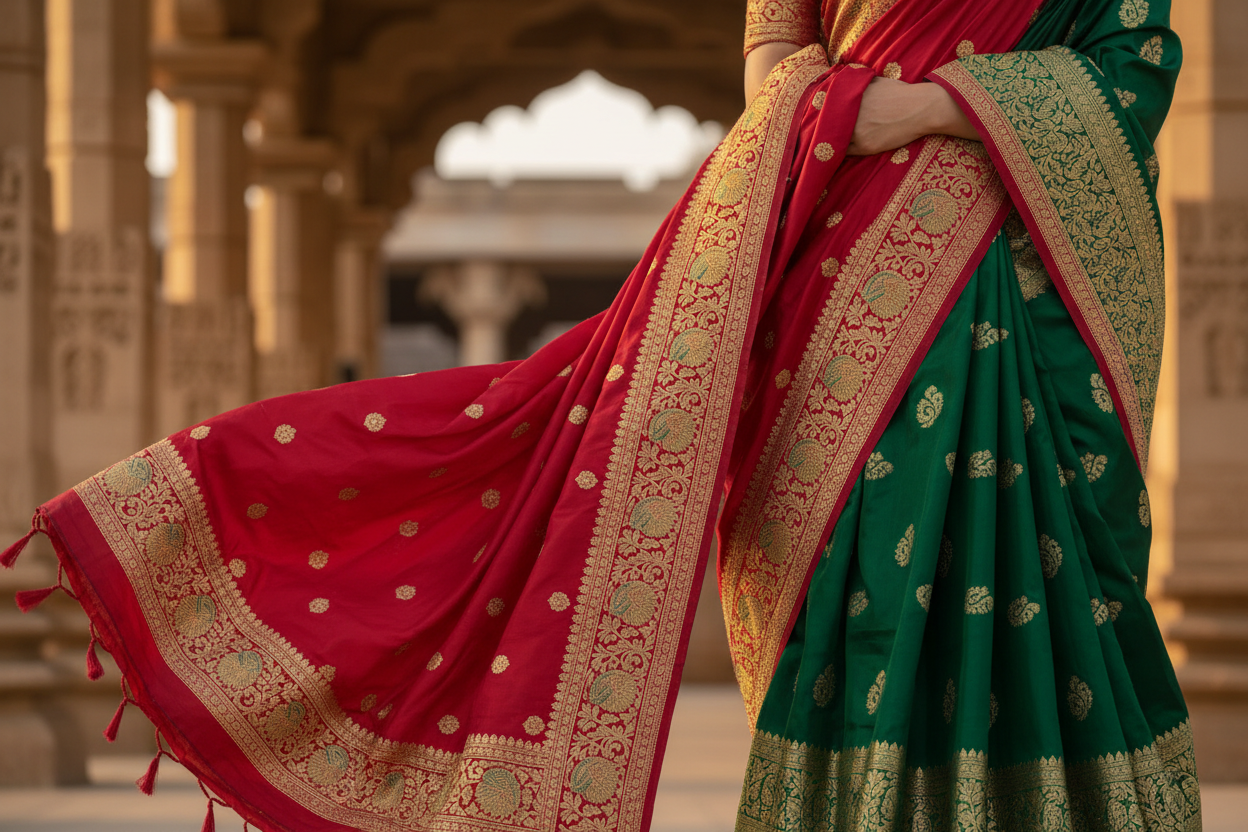 Sarees Collection Banner - No Face